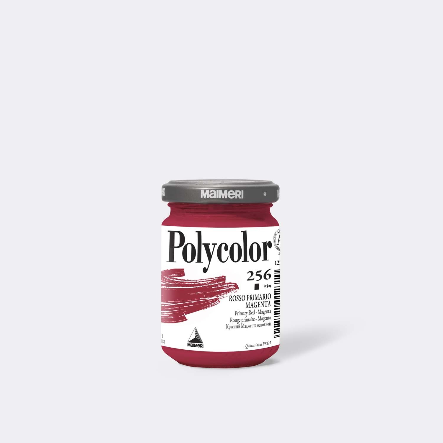Colore acrilico Polycolor  256 Rosso primario Magenta 140 Ml.