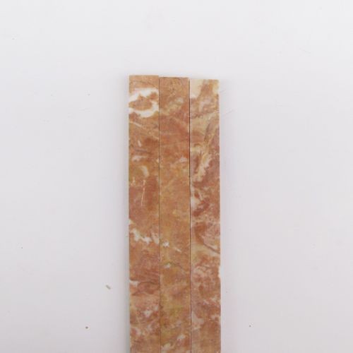 Listelli in pietra per mosaico 2x1 lungh.30 cm circa Rosa del Garda  
