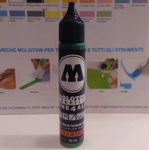 Molotow Ricarica One4all 30 Ml. Verde mister 096