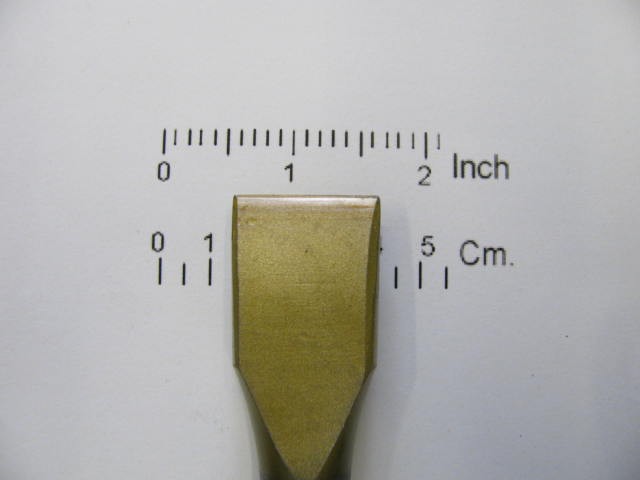 Scalpello widia a mano per marmi e graniti da mm. 25