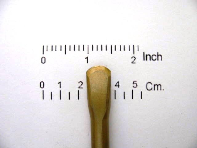 Unghietto widia larghezza 12 mm. attacco 7,5 mm.