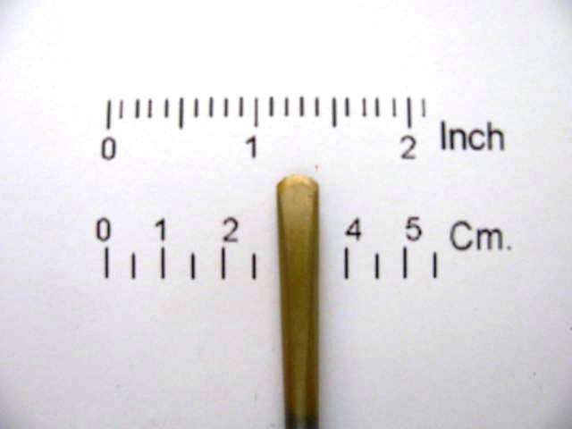 Unghietto widia larghezza 6 mm. attacco 7,5 mm.