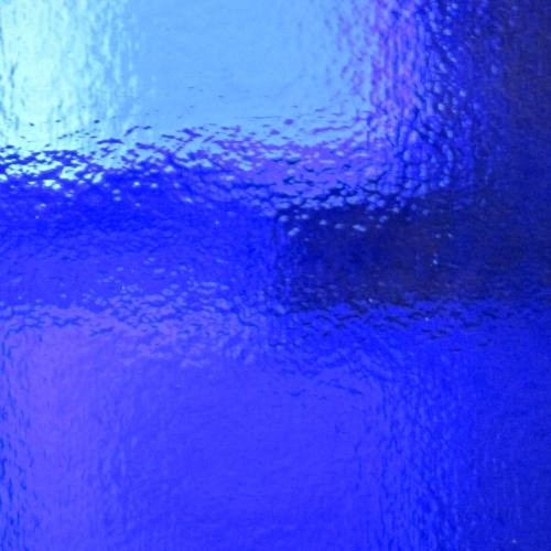 Vetro di Murano - Blue cobalto scuro - lastra 80x65 Cm.
