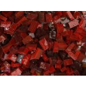 Rosso medio-scuro tessere smalti per mosaico miscela  n.33