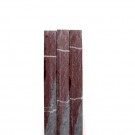 Listelli in pietra per mosaico 2x1 lungh.30 cm circa Rosso Laguna  