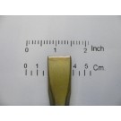 Scalpello widia per marmi e graniti  mm. 15 per martelli pneumatici attacco 7,5 mm.