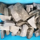 Deep gray big pieces of smalti kg. 0,500 limited